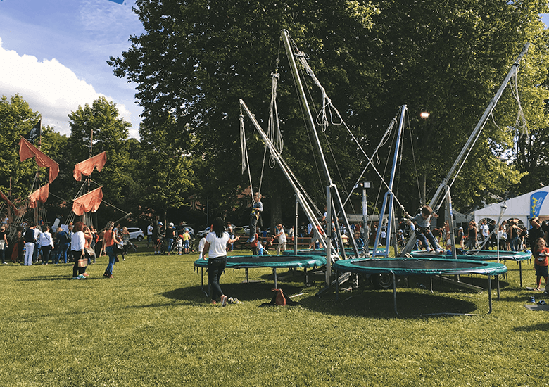 trampoline perrier loisirs