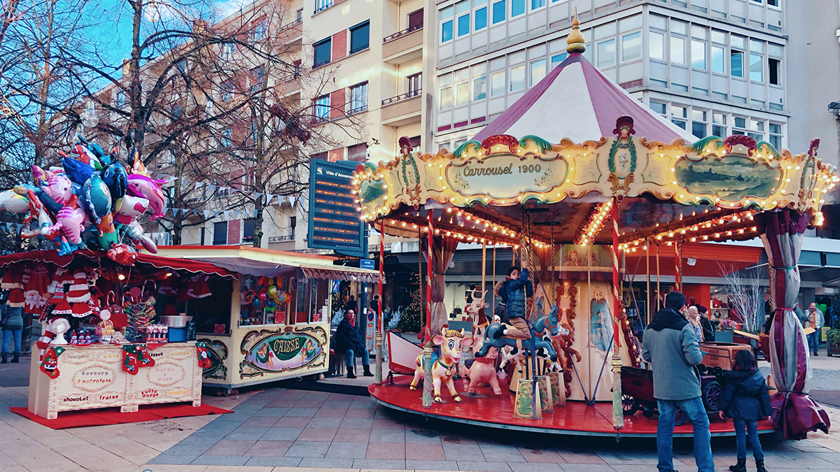 Carrousel Annemasse Noël